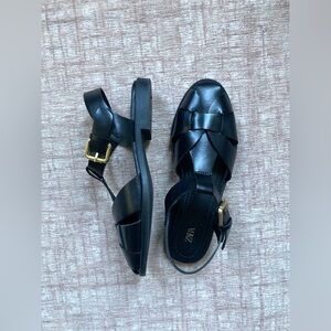 Zara Fisherman flat sandals